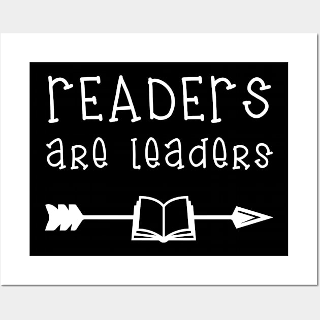 Readers Are Leaders Wall Art by teesumi